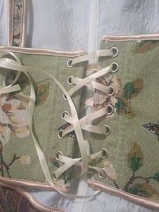 Floral Tapestry Corset
