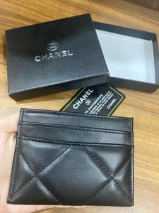 Chanel Black Quilted Cardholder( ₹2500) No Bargain