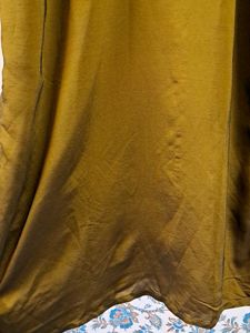 Olive Green Embroidered Kurta