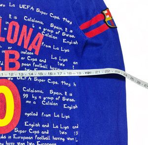 Stylish Typographic Pullover - Chest 38