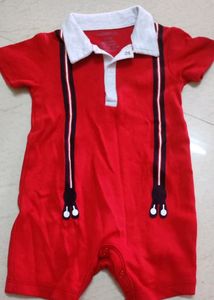 Babyoye Roomper For Boys  , 6-9 Months