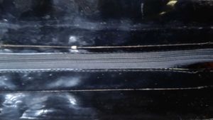 Black Handbag with Chain Detail