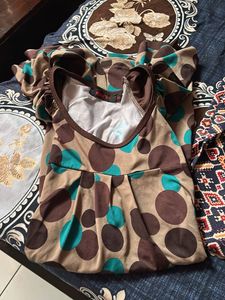 Retro Polka Dot Top