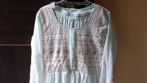 Elegant Embroidered Kurta