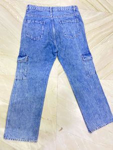 Zara 6 Pocket Cargo Jeans