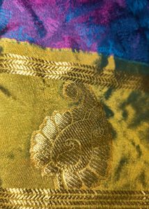 Silk Saree With Beautiful Manga Border🥻