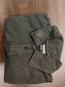 Oversized Black Faded Heavy Weight