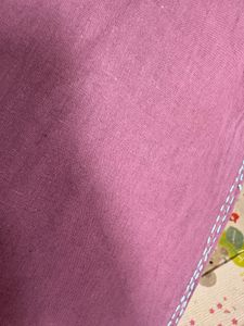 Mauve Embroidered Kurta Set