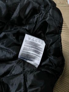 Tan Bomber Jacket - Fur Collar