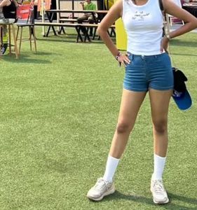 Blue Denim Shorts