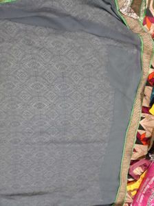 Elegant Partywear Saree with Designer Blouse 🌟