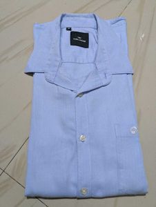 park Avenue Light Blue Casual Shirt