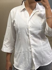 White Button-Down Shirt