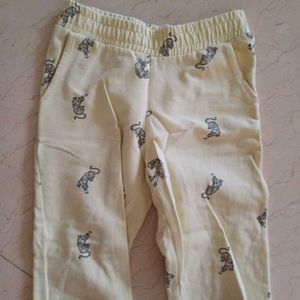 Cute Printed Girls Winter Warm Jeggings