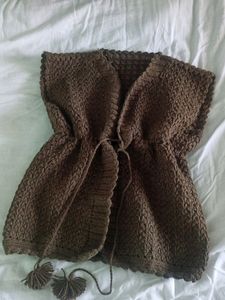 Dark Olive Colour Handmade Sweater ✨