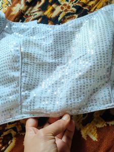 Sequin Blouse Padded