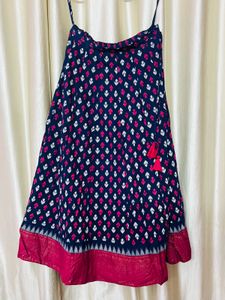 Max Cotton Printed Skirt