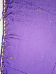 Trendy Solid Beautiful Saree