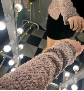 Light Brown Korean Tweed Jacket - Half Price Sale