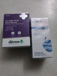 Plum &amp; Derma Co Face Serums