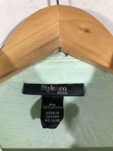 Sea Green Casual Shirt(Women’s)