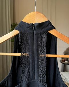 Black Halter Neck Dress