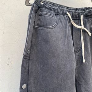 Denim Jogger Pants