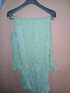 embroidery kurti with stones