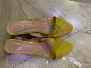 Turmeric Yellow Heel Very Beautiful  Decent Look
