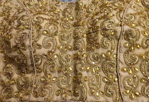 Golden Heavy Work Blouse