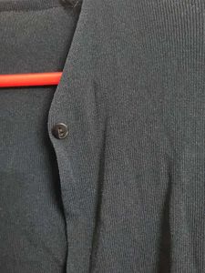 Minimalist Black Cardigan