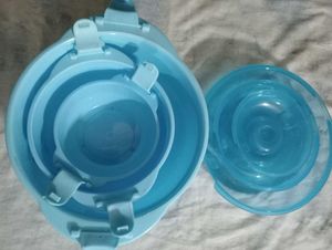3 Pc Plastic Containers