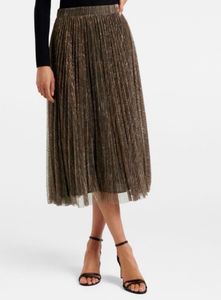Forever New Jenny Pleated Plisse Skirt