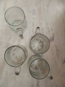 Eagle Glass Mugs (Set of 2)