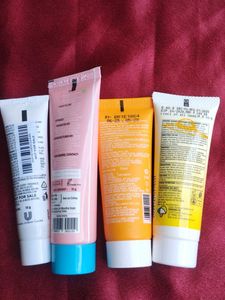 Skincare Minis, Cleanser, Facewash, Sunscreens SPF