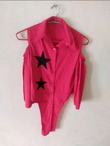 Crop Shirt Top