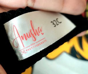 Heavily Padded Black Bra (Mostly U***)