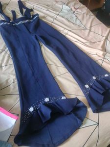 Cute Navy Blue Jumpsuit
