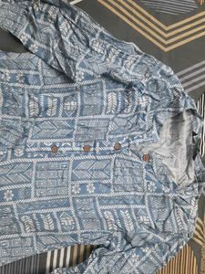 Blue Kurta (Worn Once)