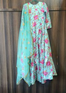 Frock/Gown  With Dupatta