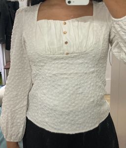korean style Classic white tops 🤍