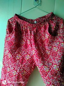 Red Patterned Set