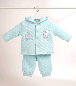 Baby Blue Woolen Set