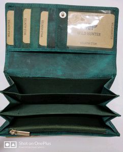 WILD HUNTER LEATHER CLUTCH