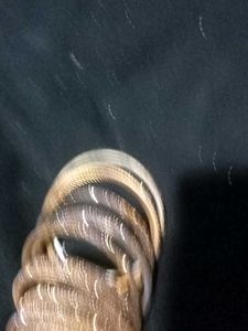 Sparkly Gold Bangle Set