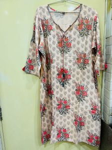 Cotton Light Colour Kurti