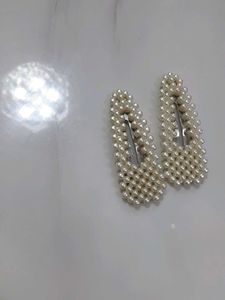 Pearl Hair Clip Set