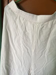 White Casual Pants