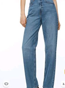 Blue Straight Fit Jeans