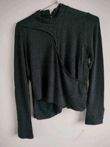 Stylish Grey woolen Top